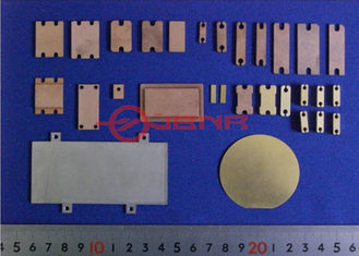 Chine Matériaux de l'emballage 70MoCu et radiateur électroniques nickelés pour des paquets de rf/système mv fournisseur
